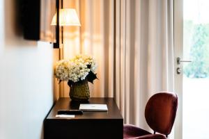TV a/nebo společenská místnost v ubytování Hotel Capolago
