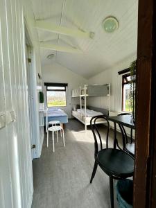 Arhus Cottage and Camping的休息区