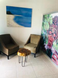 Posezení v ubytování Easy Hotel