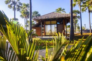 LA PALMERA في ذوثوكدي: منتجع فيه نخيل ومبنى