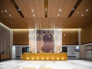 Posezení v ubytování Shangri-La Shu Jin Mu Yun Hotel