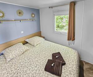 Postel nebo postele na pokoji v ubytování Evasion Normande