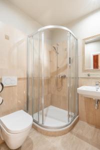 Kúpeľňa v ubytovaní Hotel Plumlov