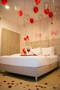 Postel nebo postele na pokoji v ubytování Hotel Zamay Plus
