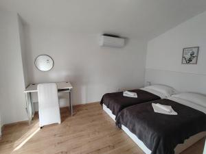 Postel nebo postele na pokoji v ubytování Restoran Bartol