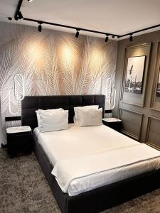 Postel nebo postele na pokoji v ubytování zeytin hotel