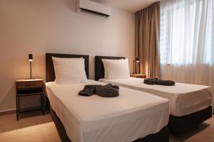 Blue Bay Curaçao Golf & Beach Resortにあるベッド