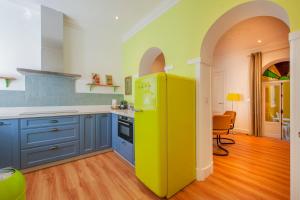 Kuchyň nebo kuchyňský kout v ubytování Casa Verde Ayamonte