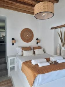 Postel nebo postele na pokoji v ubytování RIVER STONE Home