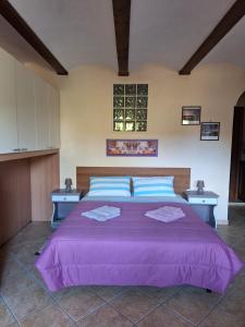 A bed or beds in a room at B&B Bertaina Mauro