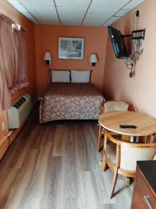 Posezení v ubytování Travelers Lodge + 37 fotografií