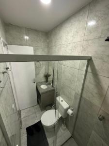 Kylpyhuone majoituspaikassa Fortal Flat