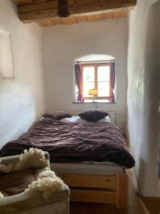 Postel nebo postele na pokoji v ubytování Apartmán U Muzikanta