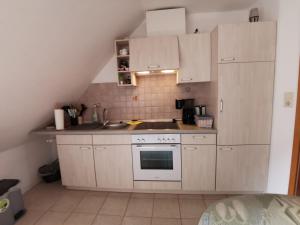 Kuchyň nebo kuchyňský kout v ubytování FHKlützke Deichblick + 3 fotografie