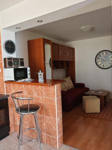 Kuchyň nebo kuchyňský kout v ubytování Apartman Vera