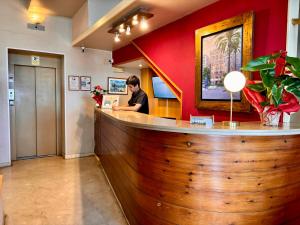 Vstupní hala nebo recepce v ubytování Hotel Celimar