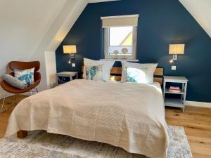 Ένα ή περισσότερα κρεβάτια σε δωμάτιο στο Bootshaus