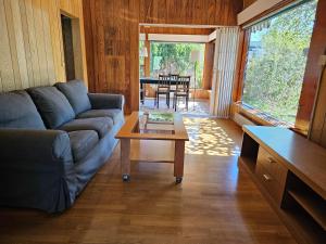 Χώρος καθιστικού στο Sandmo Holiday Home 11