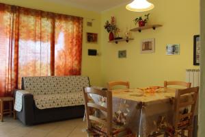 Posezení v ubytování Casa Arcobaleno on Via Francigena