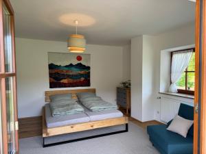 Postel nebo postele na pokoji v ubytování Ferienwohnung Struberberg