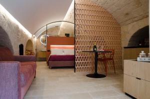 Χώρος καθιστικού στο Suite Santa Caterina