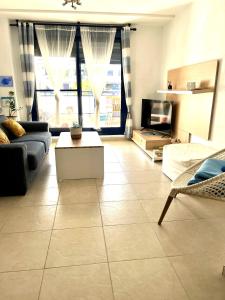 TV a/nebo společenská místnost v ubytování Apartament Sony