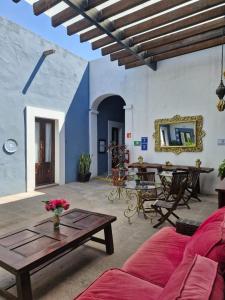 Posezení v ubytování Hotel Boutique Casa Altamira