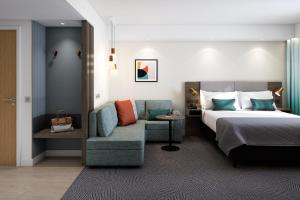 Postel nebo postele na pokoji v ubytování Holiday Inn Dijon Sud - Longvic by IHG