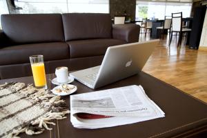 Posezení v ubytování Global Hotel