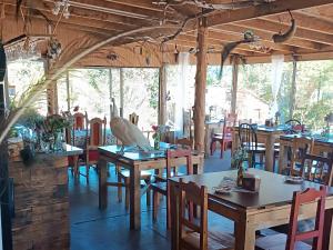 Restaurace v ubytování Petrohue hospedaje Dónde la Nena