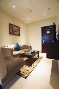Posezení v ubytování Naylover Hotel Suites