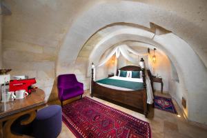 Postel nebo postele na pokoji v ubytování Vigor Cappadocia - Special Class