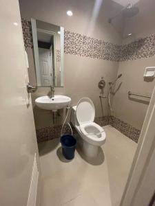 Koupelna v ubytování Hotel Sogo Edsa Cubao