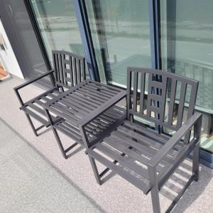 Balkón nebo terasa v ubytování Premium Deluxe suites 201
