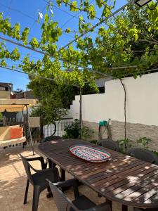 En terrasse eller udendørsområde på Casa Olbia