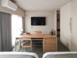 东京浅草筑波快速船舶酒店(Vessel Inn Asakusa Tsukuba Express)電視和／或娛樂中心