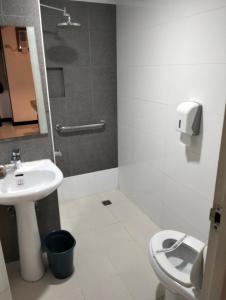Koupelna v ubytování Hotel Sogo Banawe