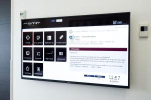TV a/nebo společenská místnost v ubytování remm Hibiya
