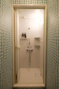 Koupelna v ubytování Wonderlust Inn