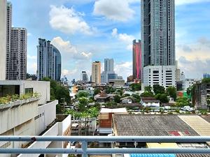 a view of a city skyline with tall buildings at Siam Palace Hotel in Bangkok