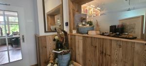 Kuchyň nebo kuchyňský kout v ubytování Hotel Rosenhof Braunlage