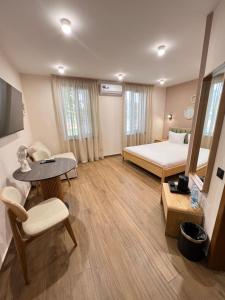 Posteľ alebo postele v izbe v ubytovaní Hotel Selena Family Resort