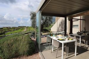 Balkón nebo terasa v ubytování Agriturismo Le Piccole Macìe