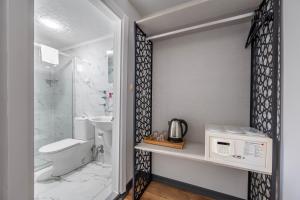 Koupelna v ubytování Taksim Trust Hotel