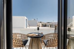 Μπαλκόνι ή βεράντα στο V Luxury Apartments Naxos