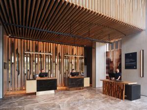 TV a/nebo společenská místnost v ubytování Novotel Bangkok Future Park Rangsit