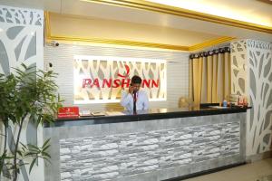 The lobby or reception area at Panshi Inn Sylhet