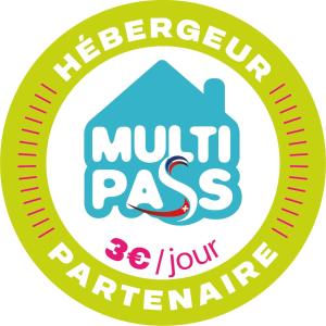 a label with the text muhu pass and guarantee at Chalet La Merlerie in Morzine