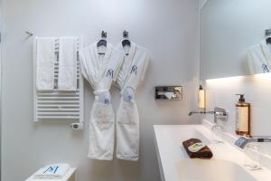 Koupelna v ubytování Hotel Boutique Minister 4Sup