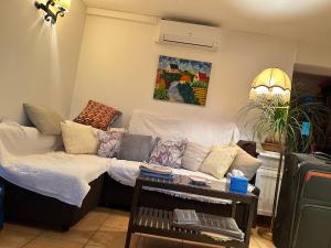 Posezení v ubytování Plage des Salins Parc des Salins St Tropez